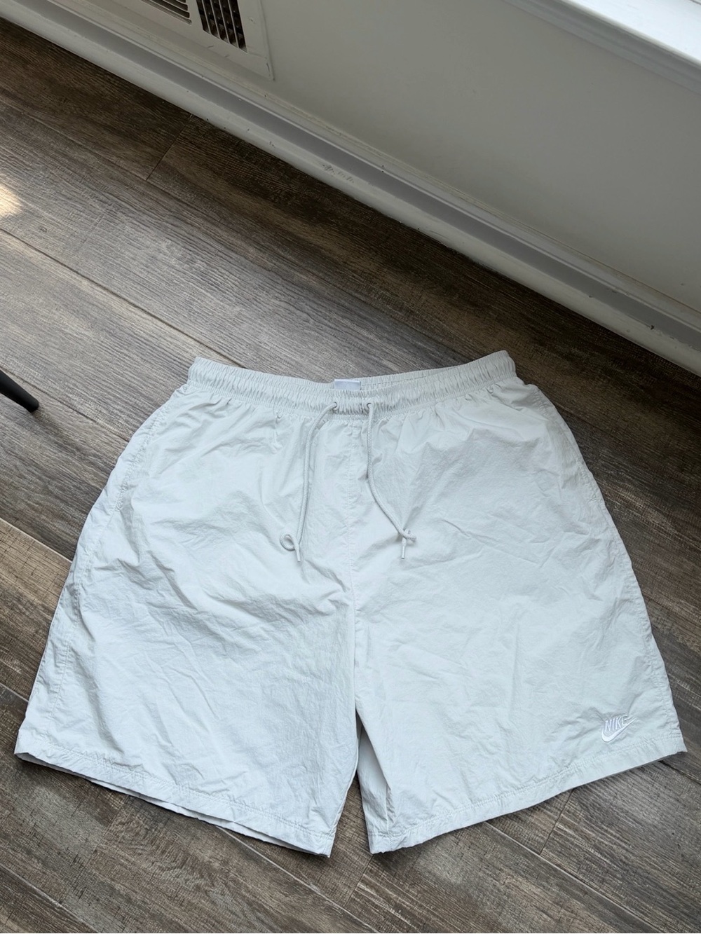 Nike white swimming trunks size large men’s